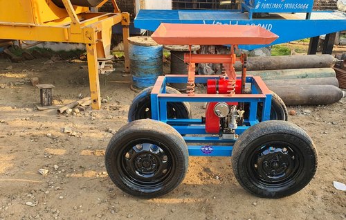 Petrol Concrete Vibrator With Surface Plate
